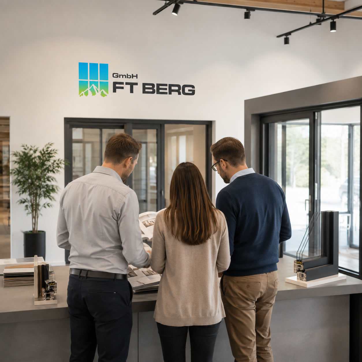 Fachgerechte Arbeit an einem Fenster